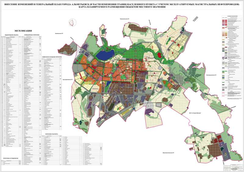 Карта альметьевска с номерами домов. Генплан Альметьевска 2033. Генеральный план города Альметьевск. Генплан города Альметьевск. Альметьевск план развития.